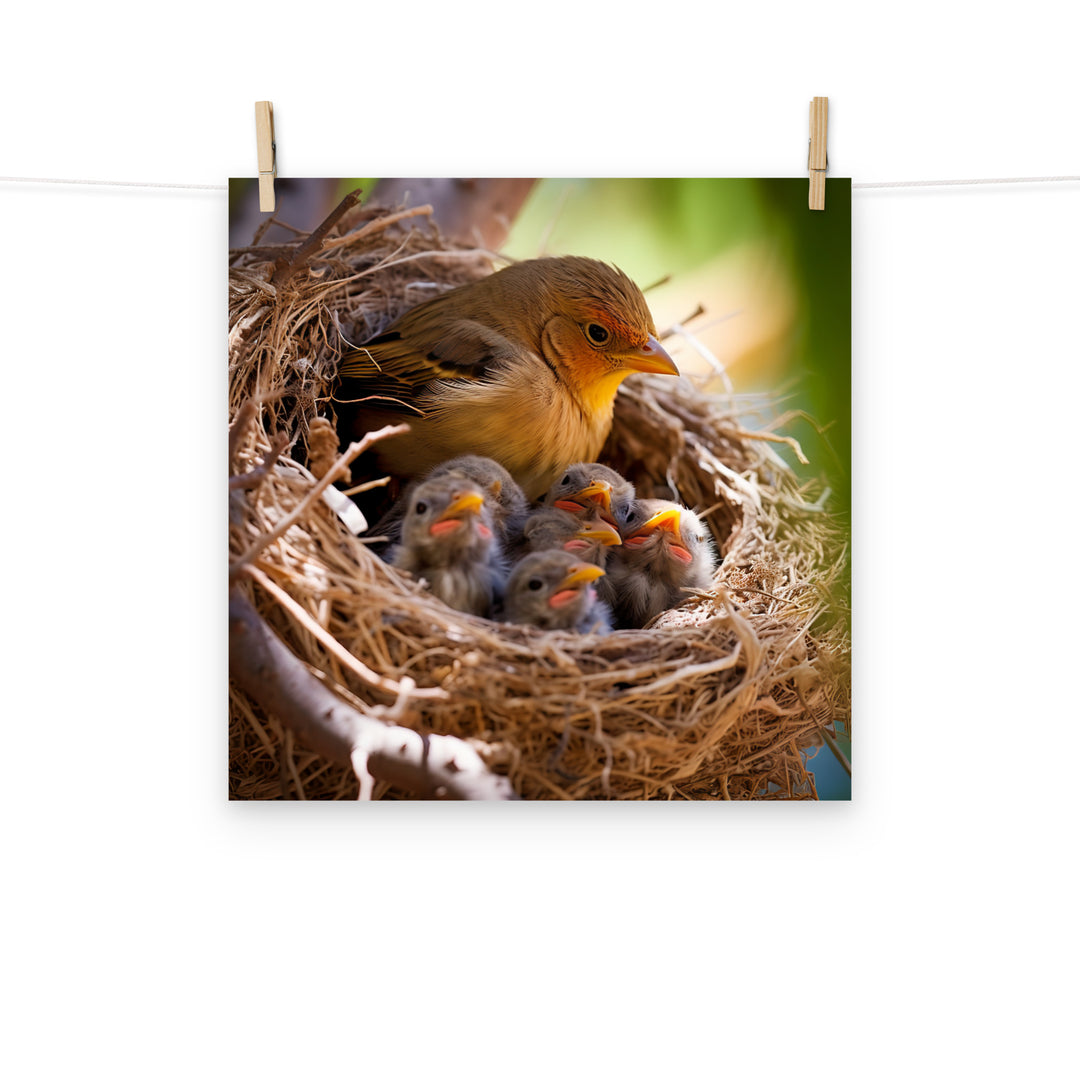 Finch Photo paper poster - PosterfyAI.com