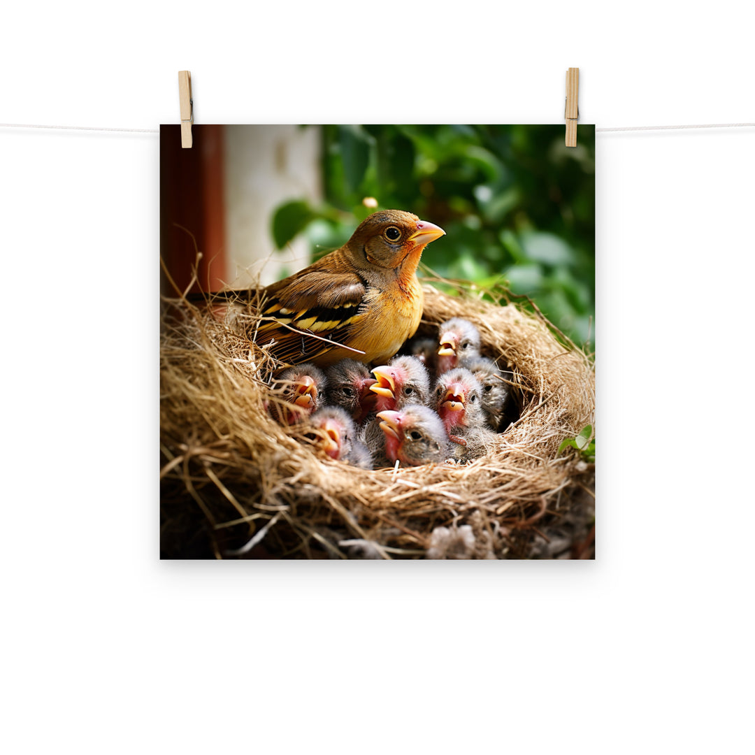 Finch Photo paper poster - PosterfyAI.com