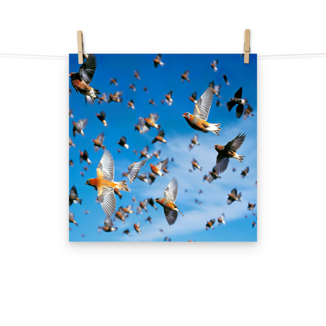 Finch Photo paper poster - PosterfyAI.com