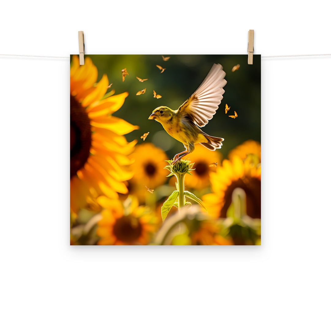 Finch Photo paper poster - PosterfyAI.com