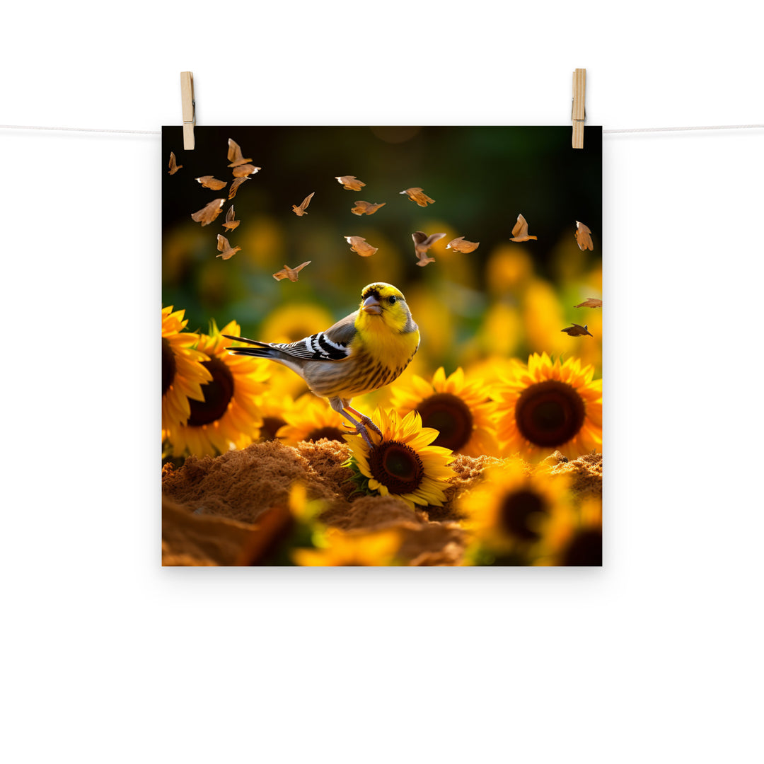 Finch Photo paper poster - PosterfyAI.com