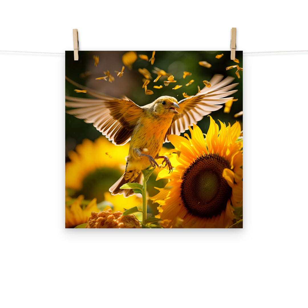 Finch Photo paper poster - PosterfyAI.com