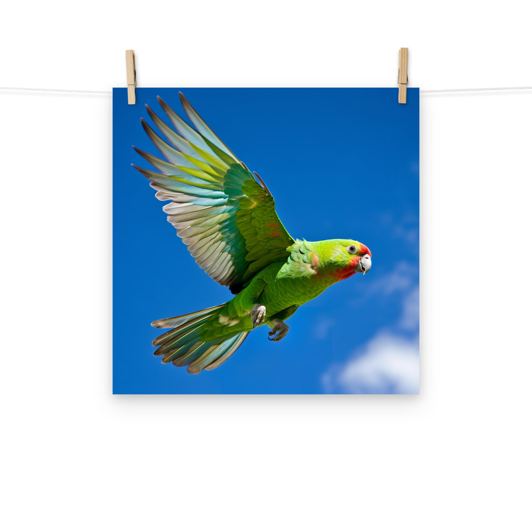 Kakariki Photo paper poster - PosterfyAI.com