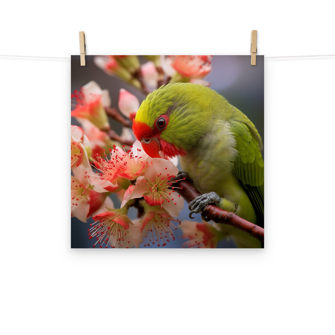 Kakariki Photo paper poster - PosterfyAI.com