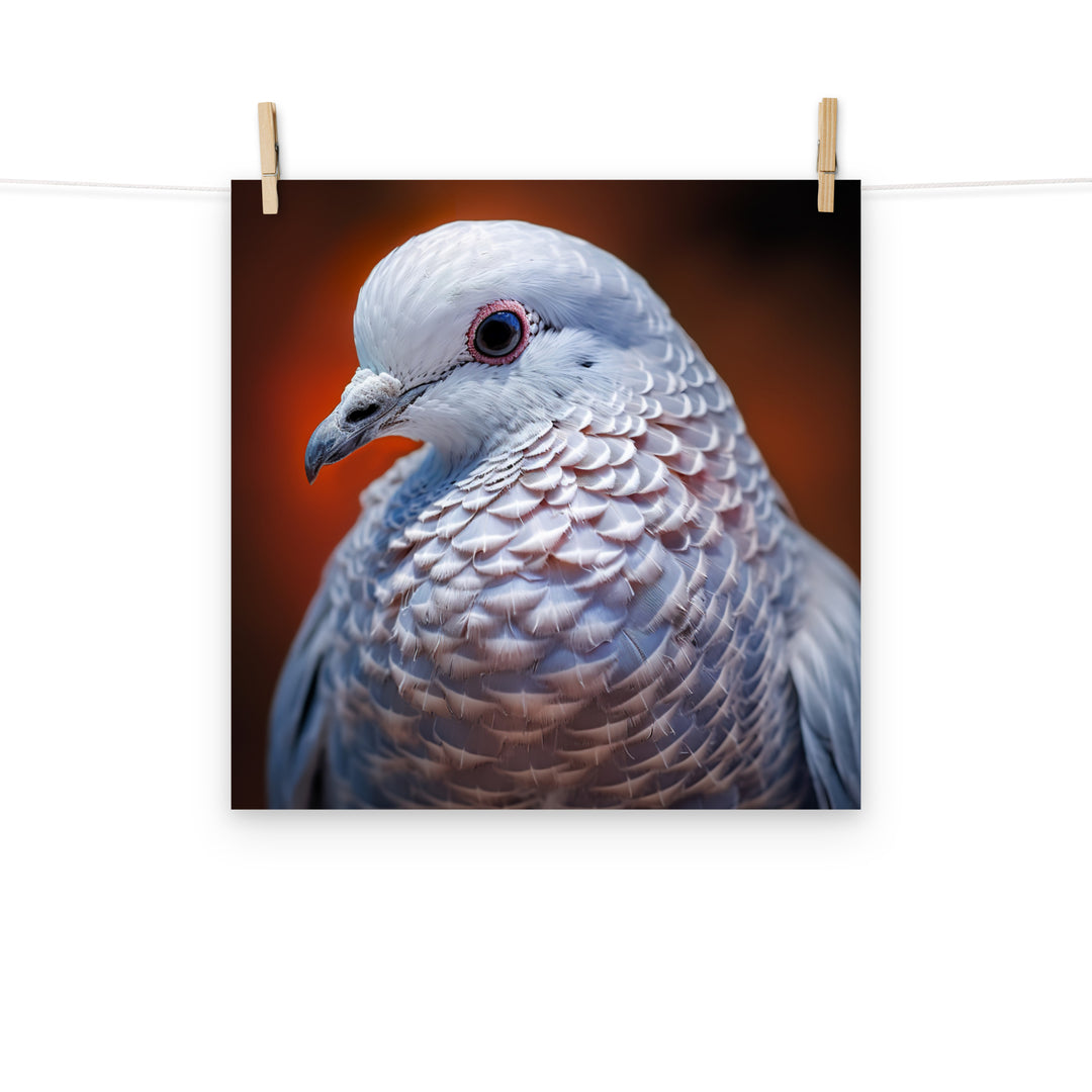 Dove Photo paper poster - PosterfyAI.com