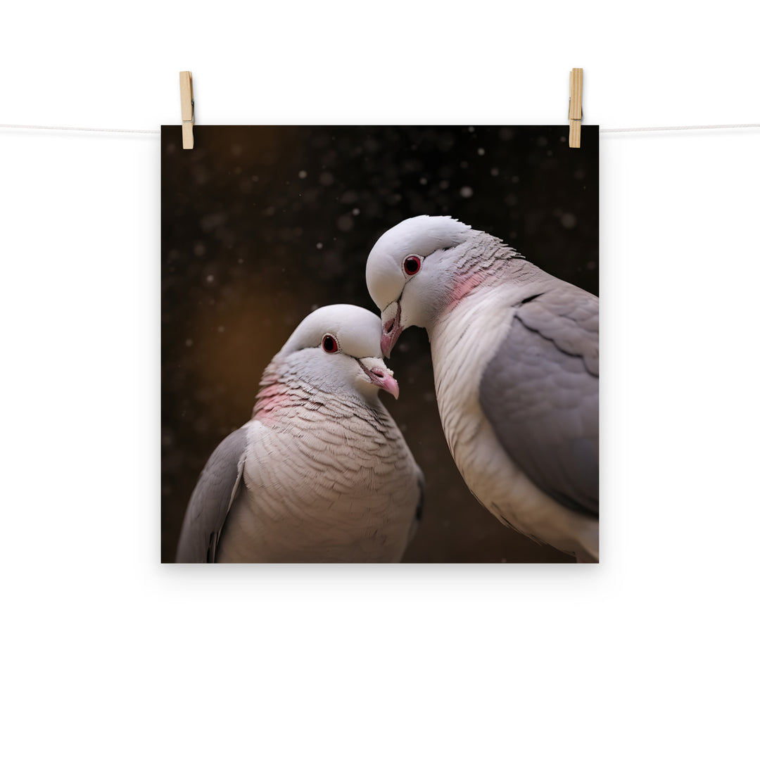 Dove Photo paper poster - PosterfyAI.com