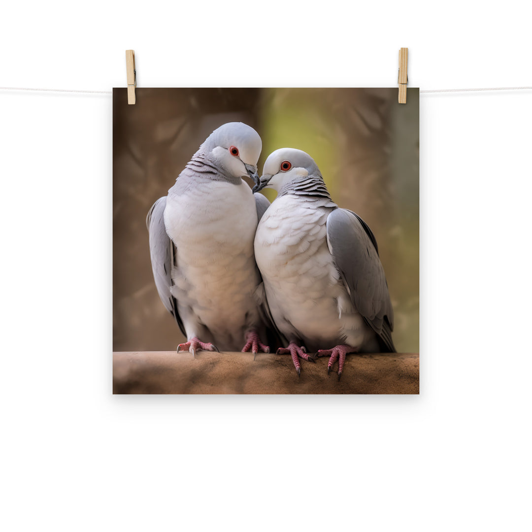 Dove Photo paper poster - PosterfyAI.com