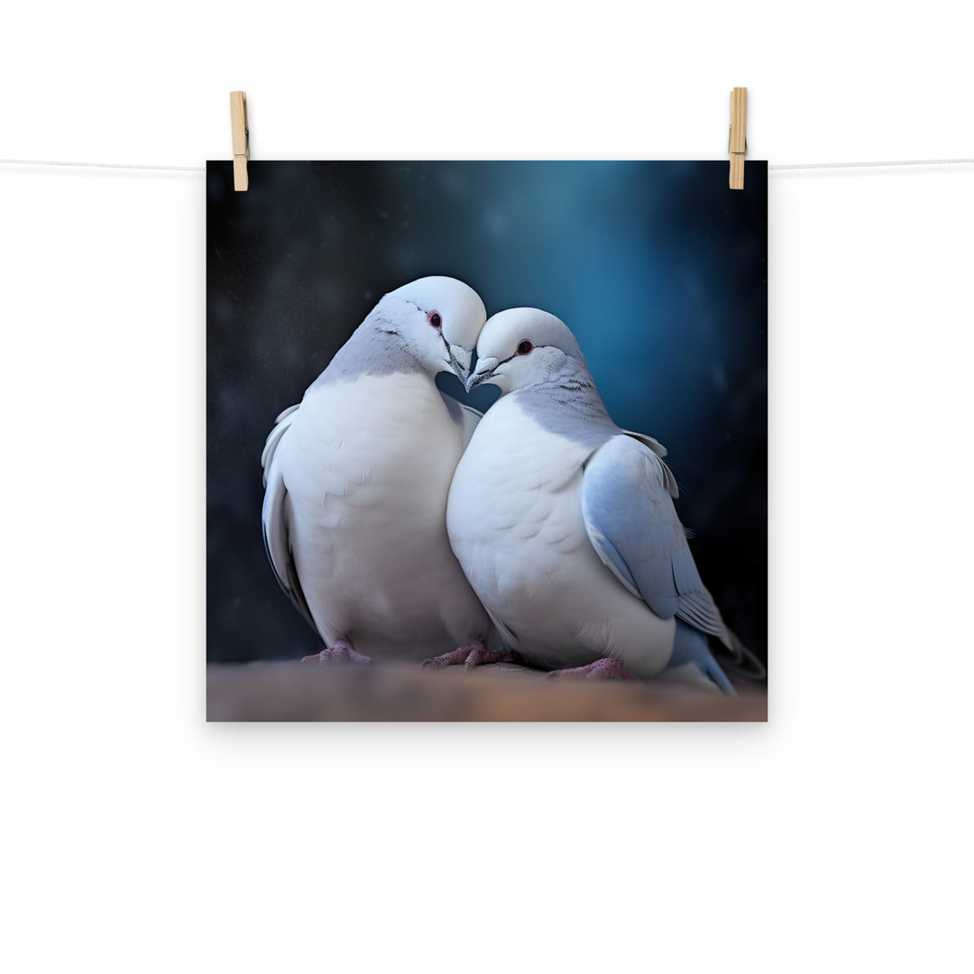 Dove Photo paper poster - PosterfyAI.com