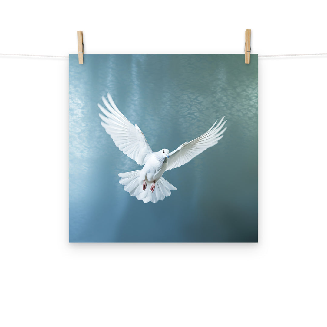 Dove Photo paper poster - PosterfyAI.com