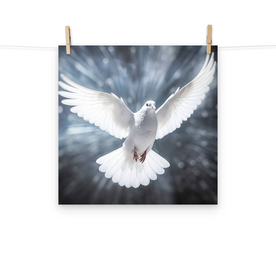 Dove Photo paper poster - PosterfyAI.com