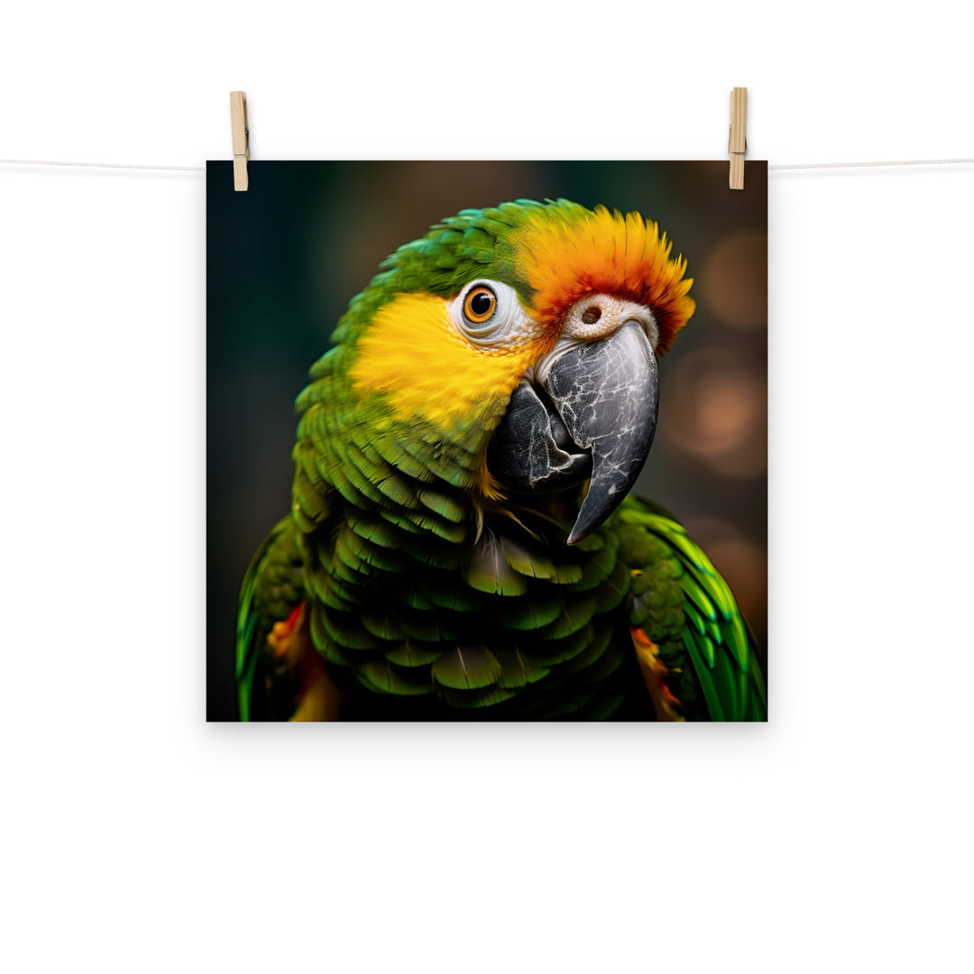 Parrot Photo paper poster - PosterfyAI.com