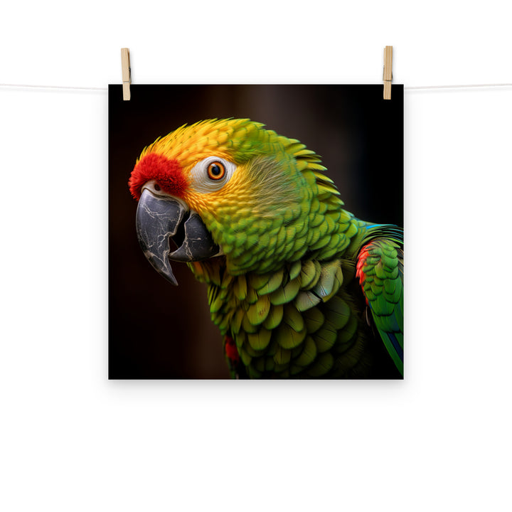 Parrot Photo paper poster - PosterfyAI.com