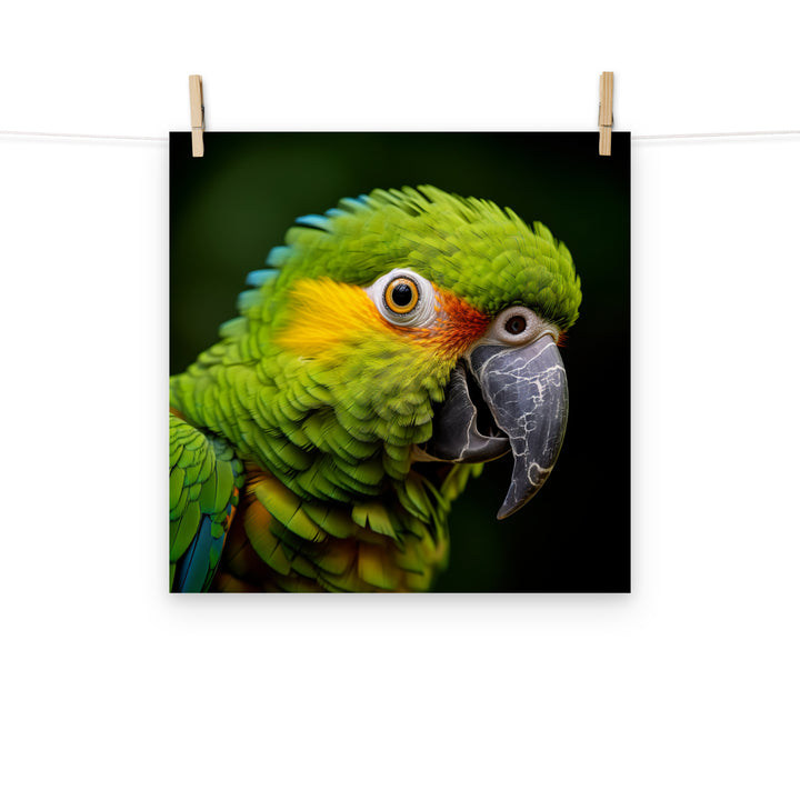 Parrot Photo paper poster - PosterfyAI.com