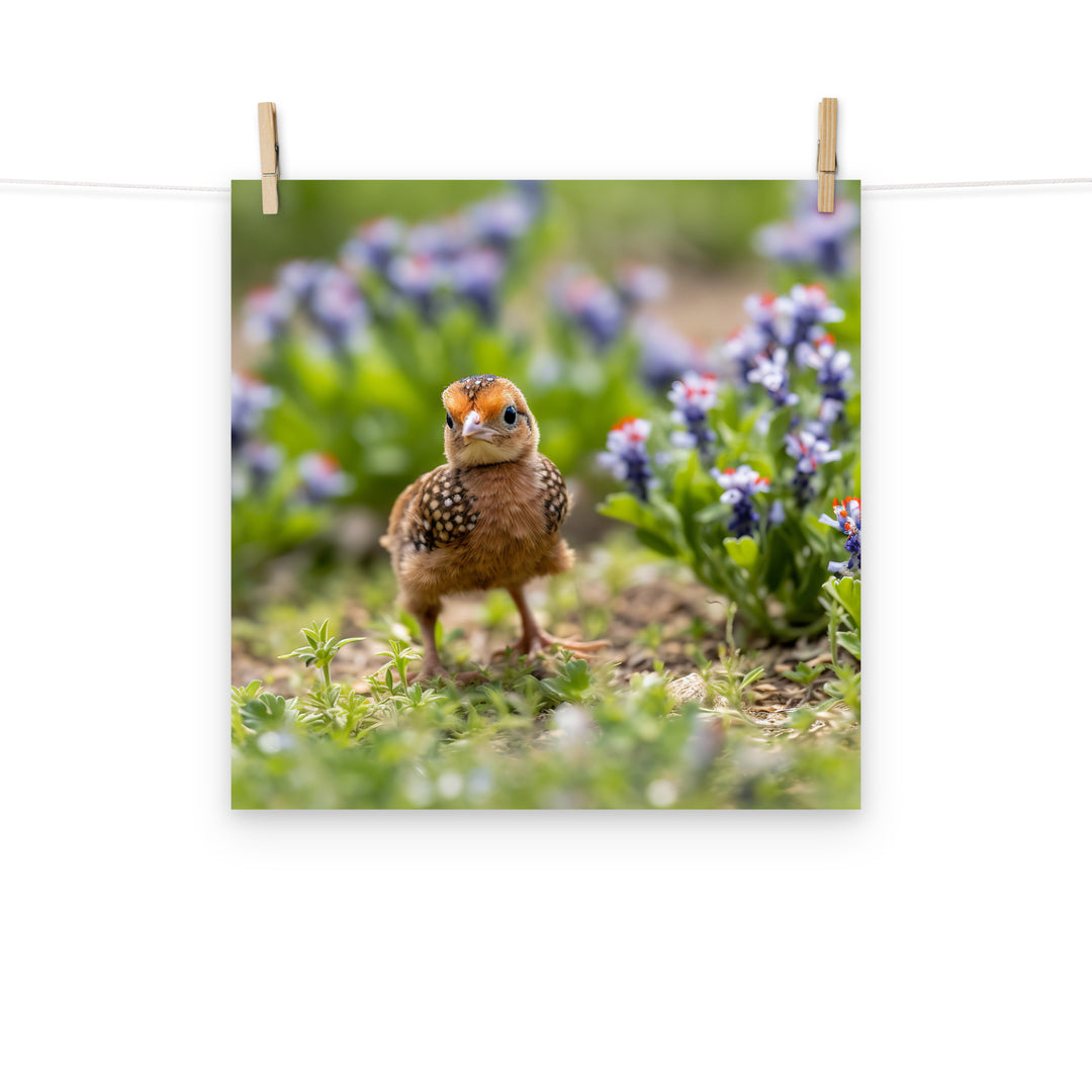 Chick Photo paper poster - PosterfyAI.com