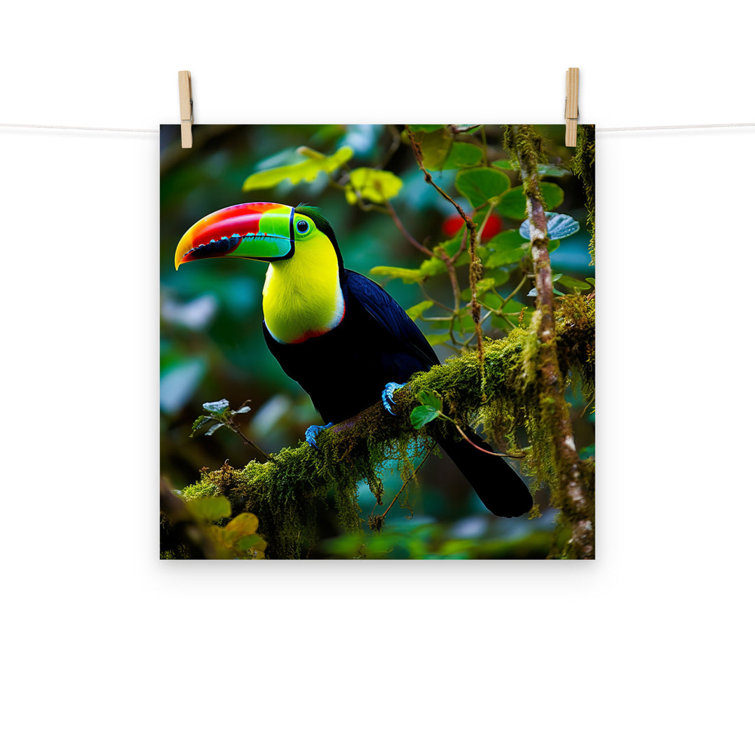 Toucan Photo paper poster - PosterfyAI.com