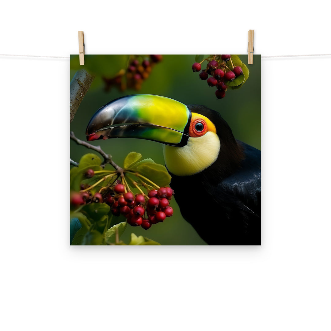 Toucan Photo paper poster - PosterfyAI.com