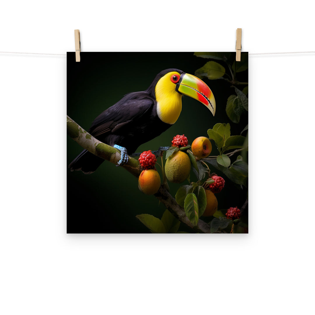 Toucan Photo paper poster - PosterfyAI.com