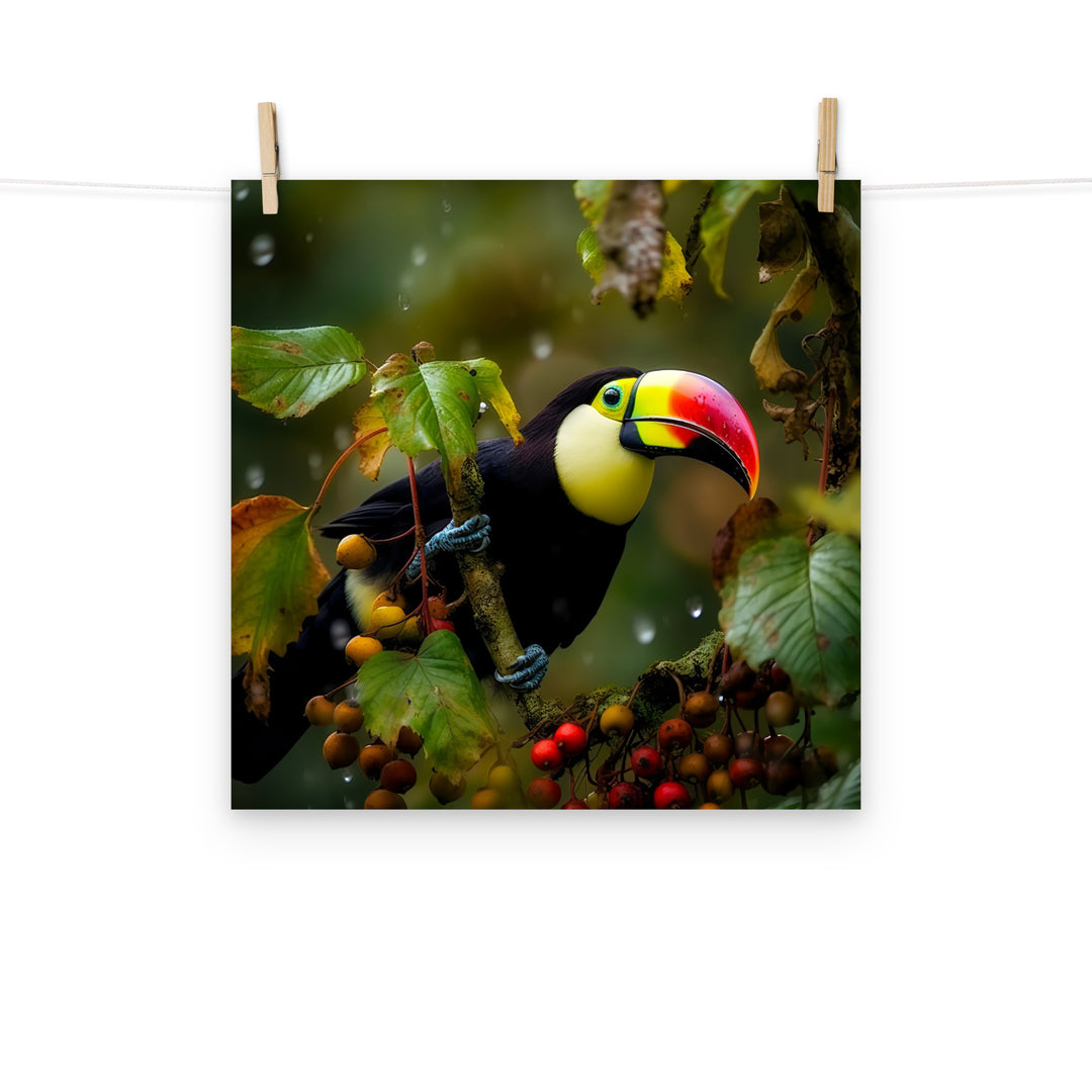 Toucan Photo paper poster - PosterfyAI.com
