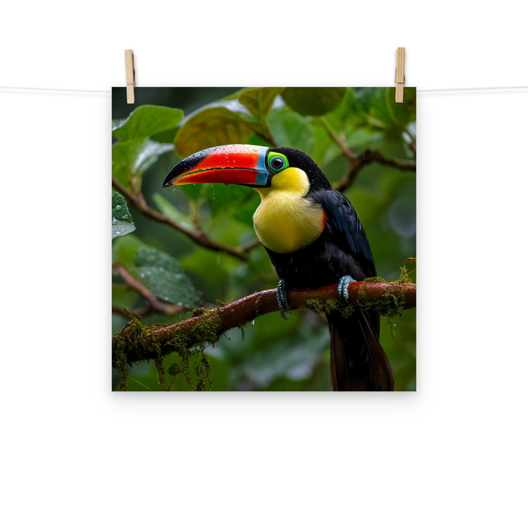 Toucan Photo paper poster - PosterfyAI.com