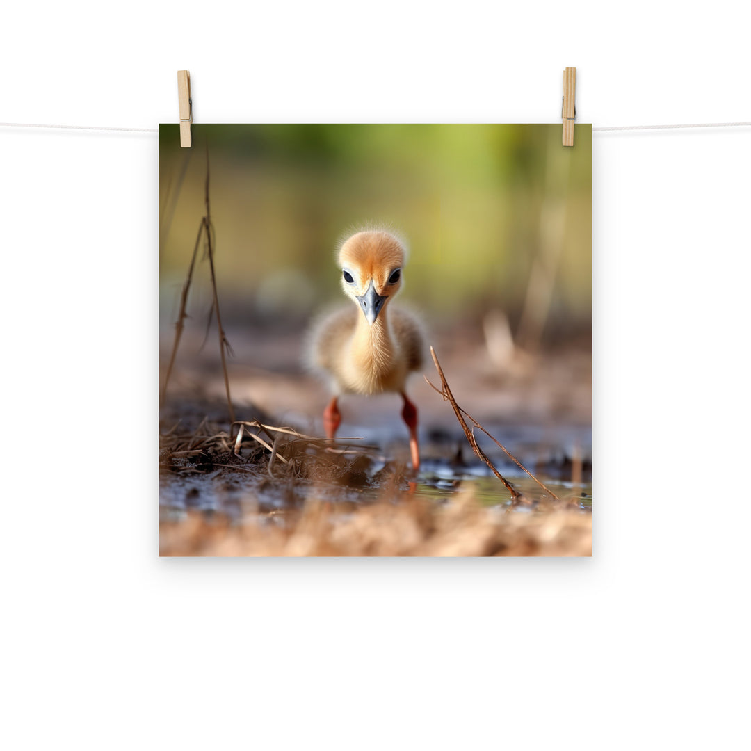 Chick Photo paper poster - PosterfyAI.com