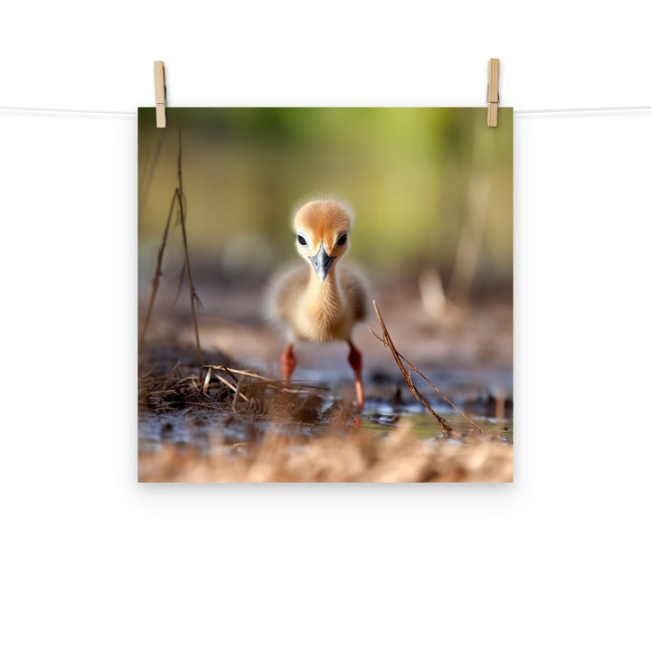 Chick Photo paper poster - PosterfyAI.com
