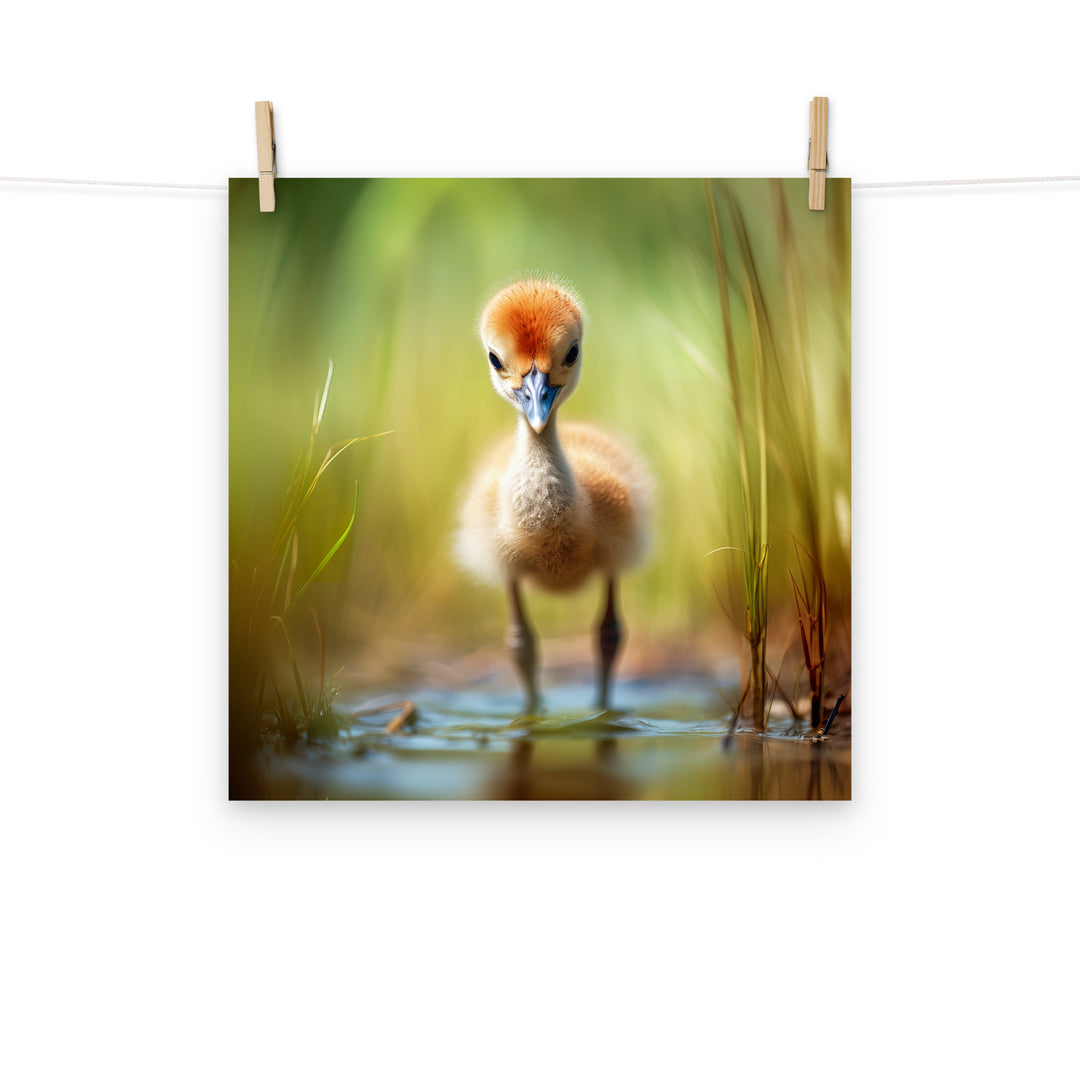 Chick Photo paper poster - PosterfyAI.com