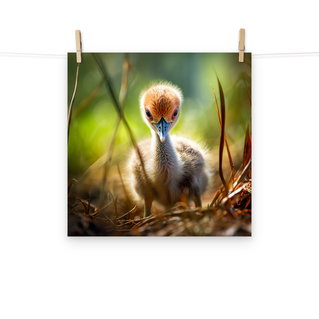 Chick Photo paper poster - PosterfyAI.com