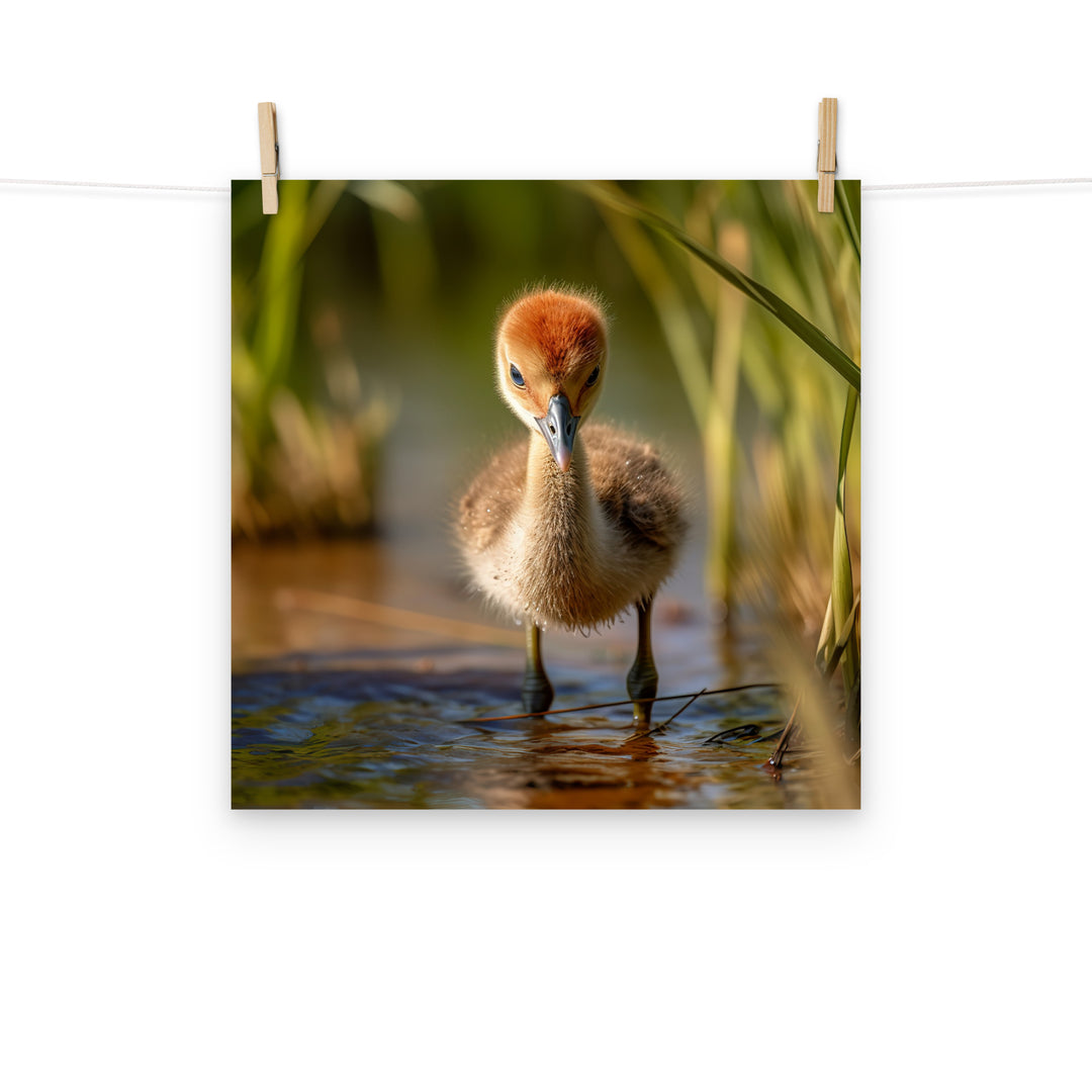 Chick Photo paper poster - PosterfyAI.com