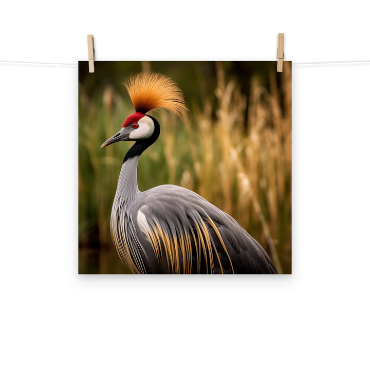 Crane Photo paper poster - PosterfyAI.com