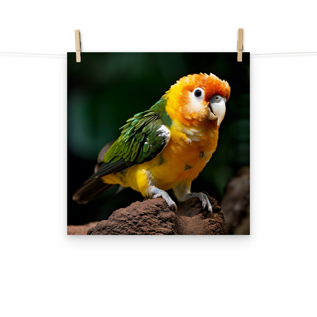 Caique Photo paper poster - PosterfyAI.com