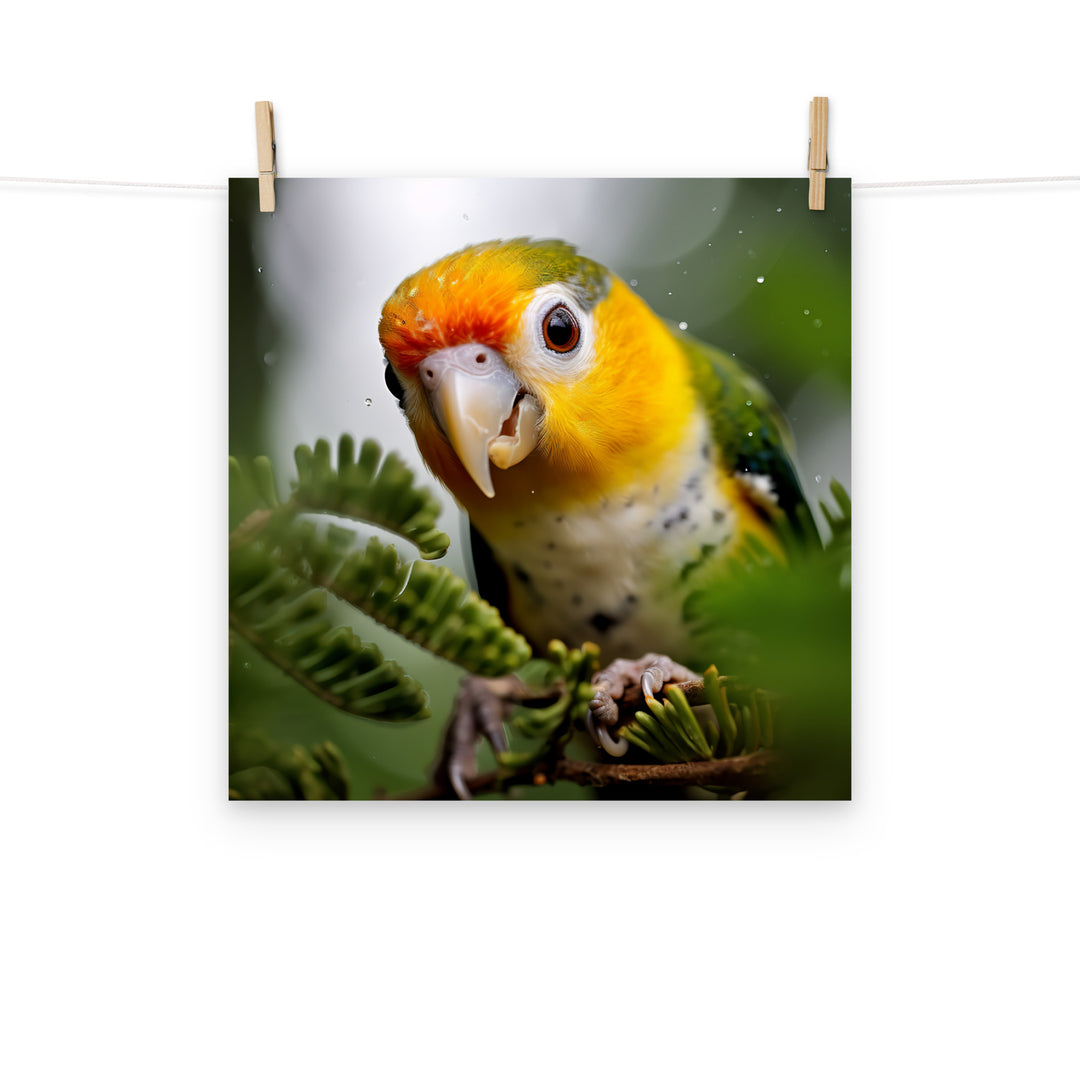 Caique Photo paper poster - PosterfyAI.com