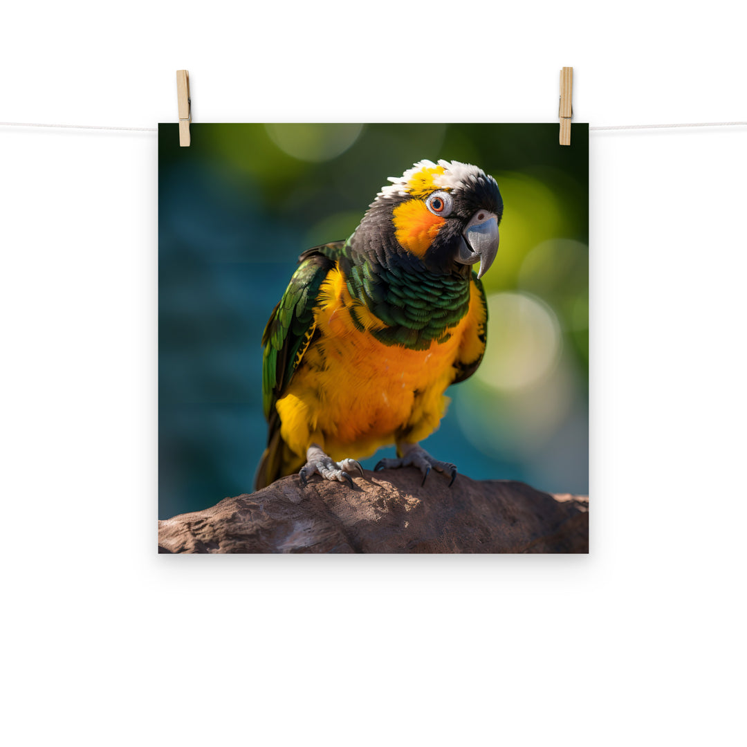 Caique Photo paper poster - PosterfyAI.com