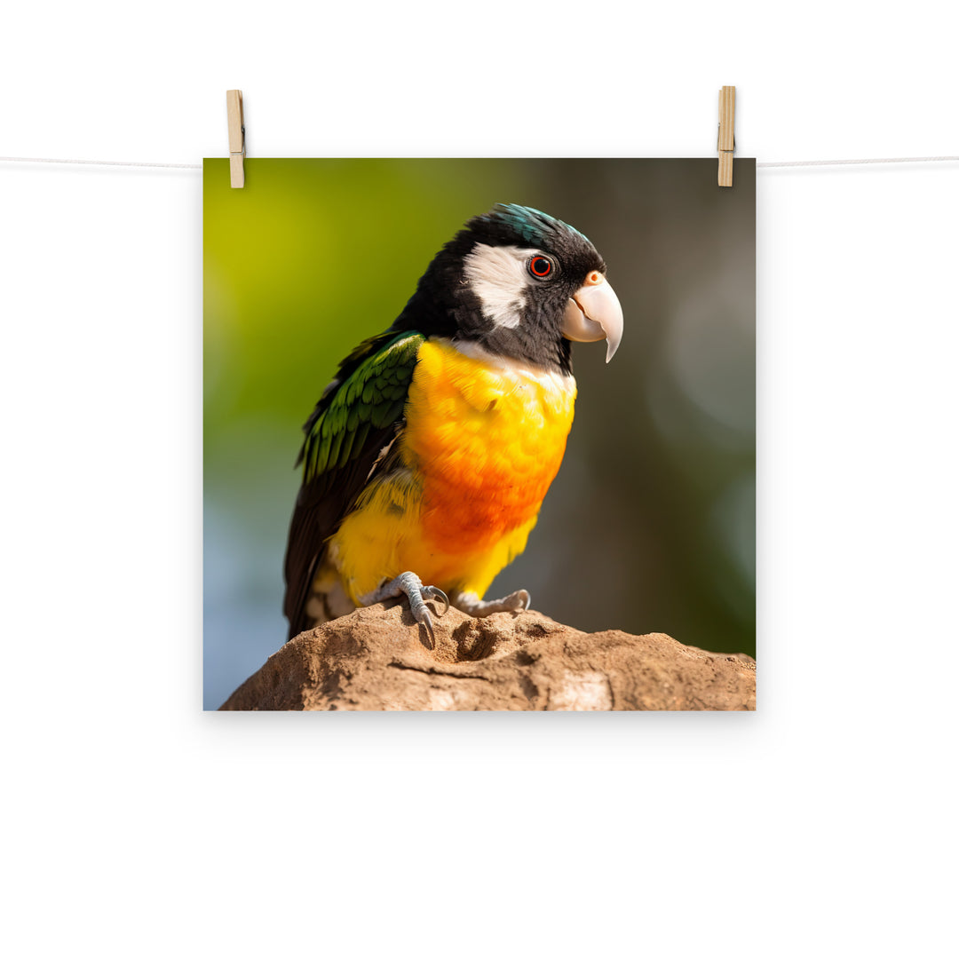 Caique Photo paper poster - PosterfyAI.com