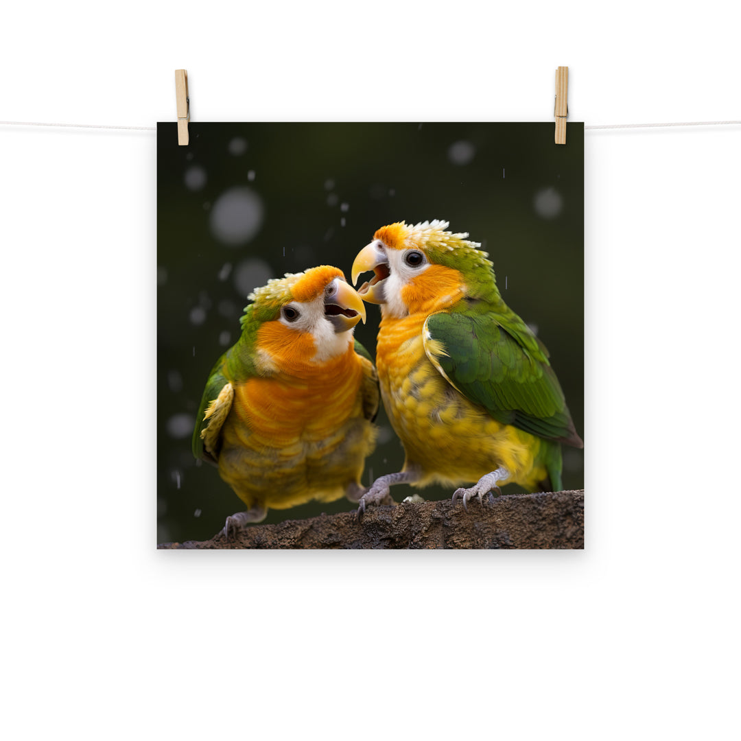 Caique Photo paper poster - PosterfyAI.com