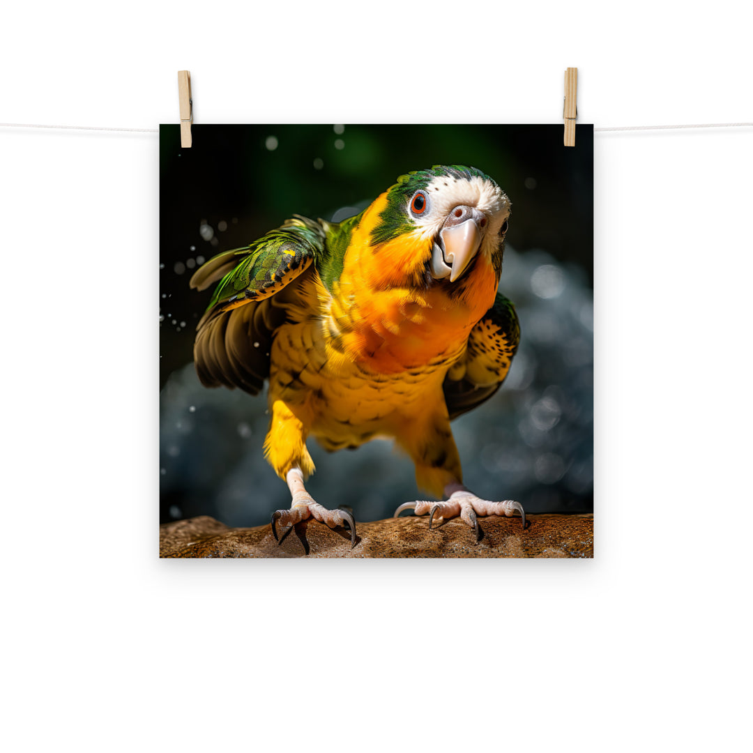 Caique Photo paper poster - PosterfyAI.com