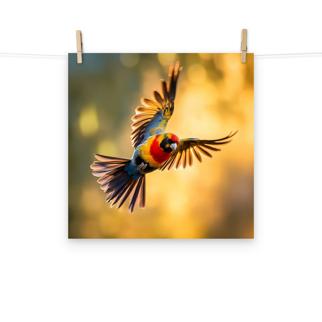 Rosella Photo paper poster - PosterfyAI.com
