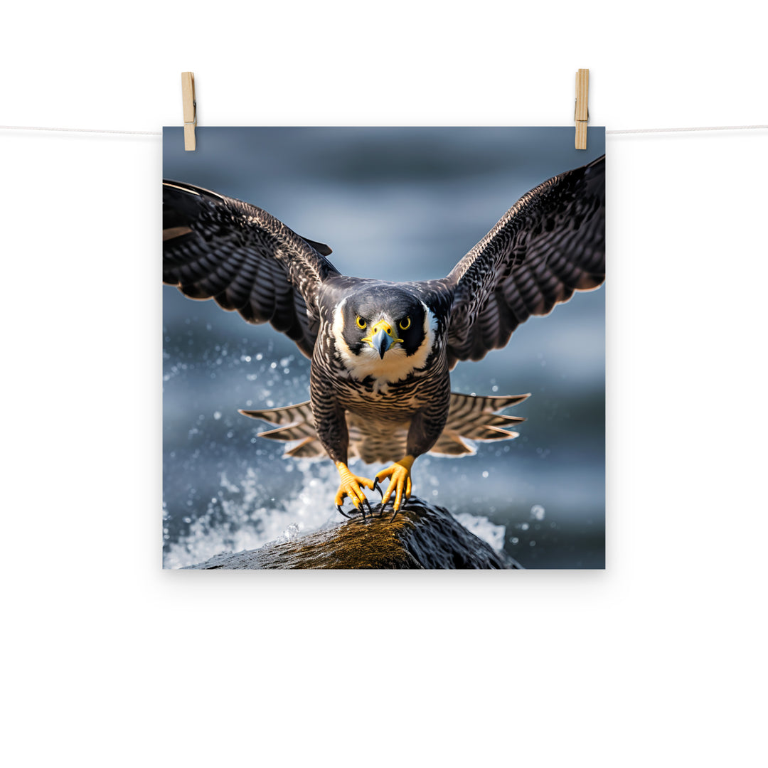 Falcon Photo paper poster - PosterfyAI.com