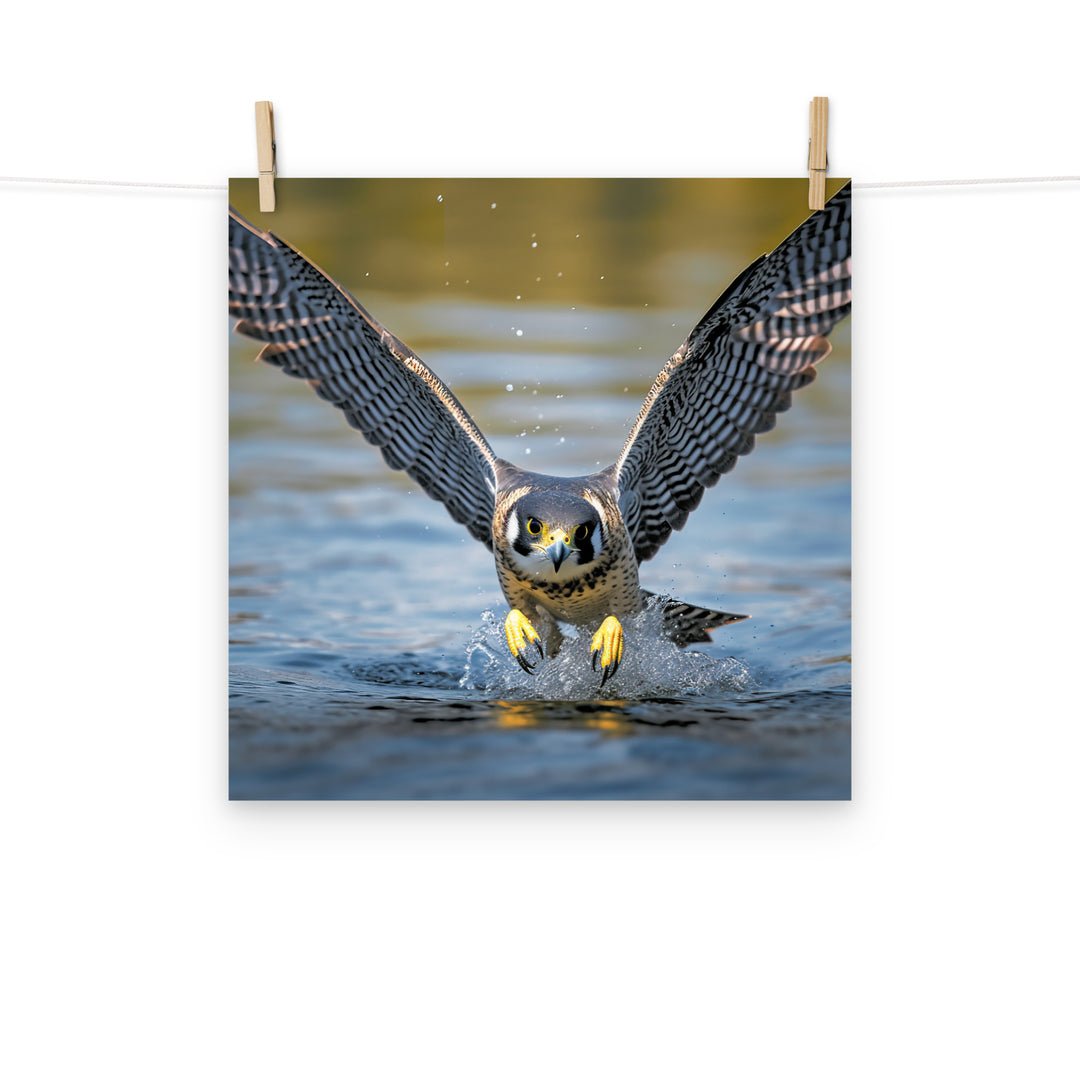 Falcon Photo paper poster - PosterfyAI.com