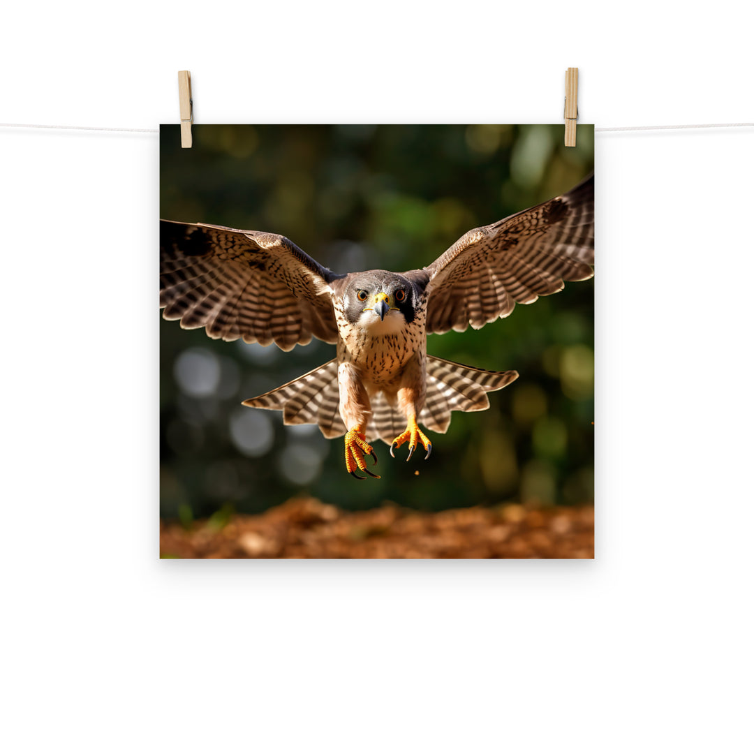 Falcon Photo paper poster - PosterfyAI.com