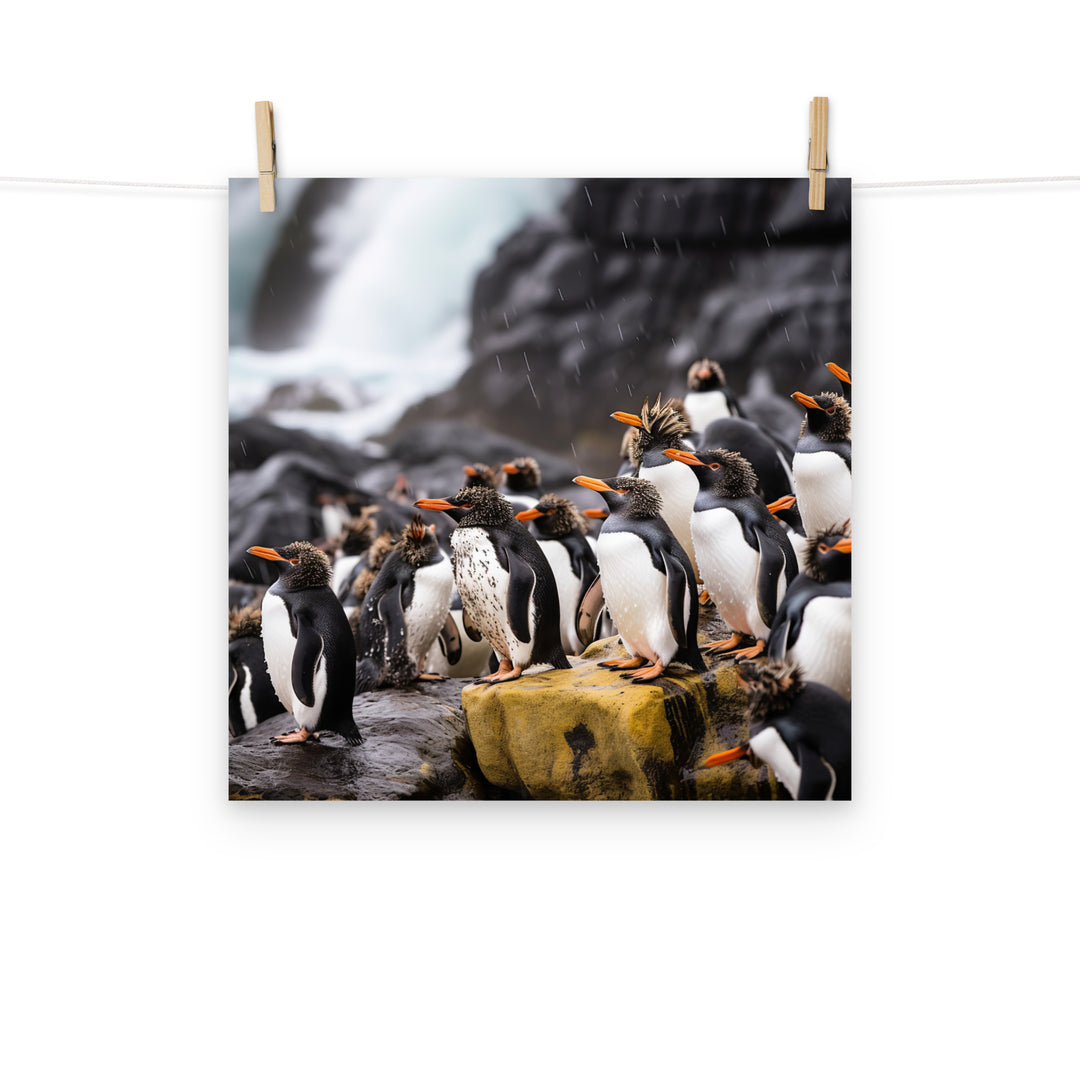 Penguin Photo paper poster - PosterfyAI.com
