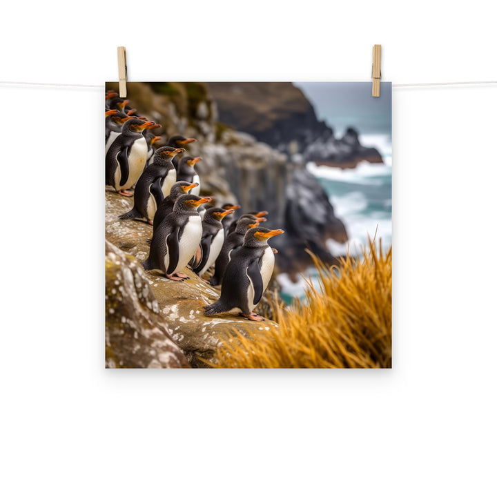Penguin Photo paper poster - PosterfyAI.com
