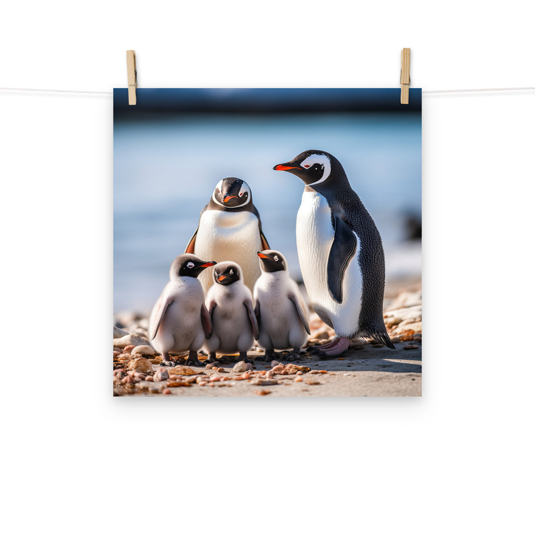 Penguin Photo paper poster - PosterfyAI.com
