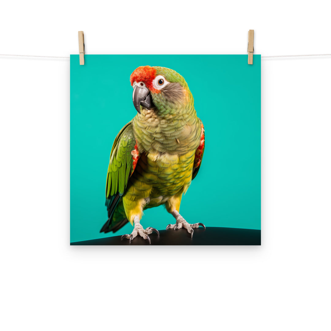 Parakeet Photo paper poster - PosterfyAI.com