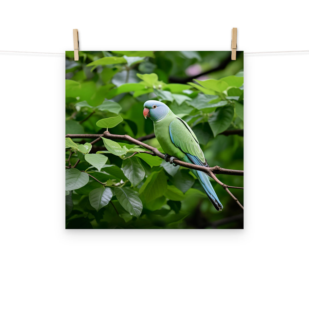 Parakeet Photo paper poster - PosterfyAI.com