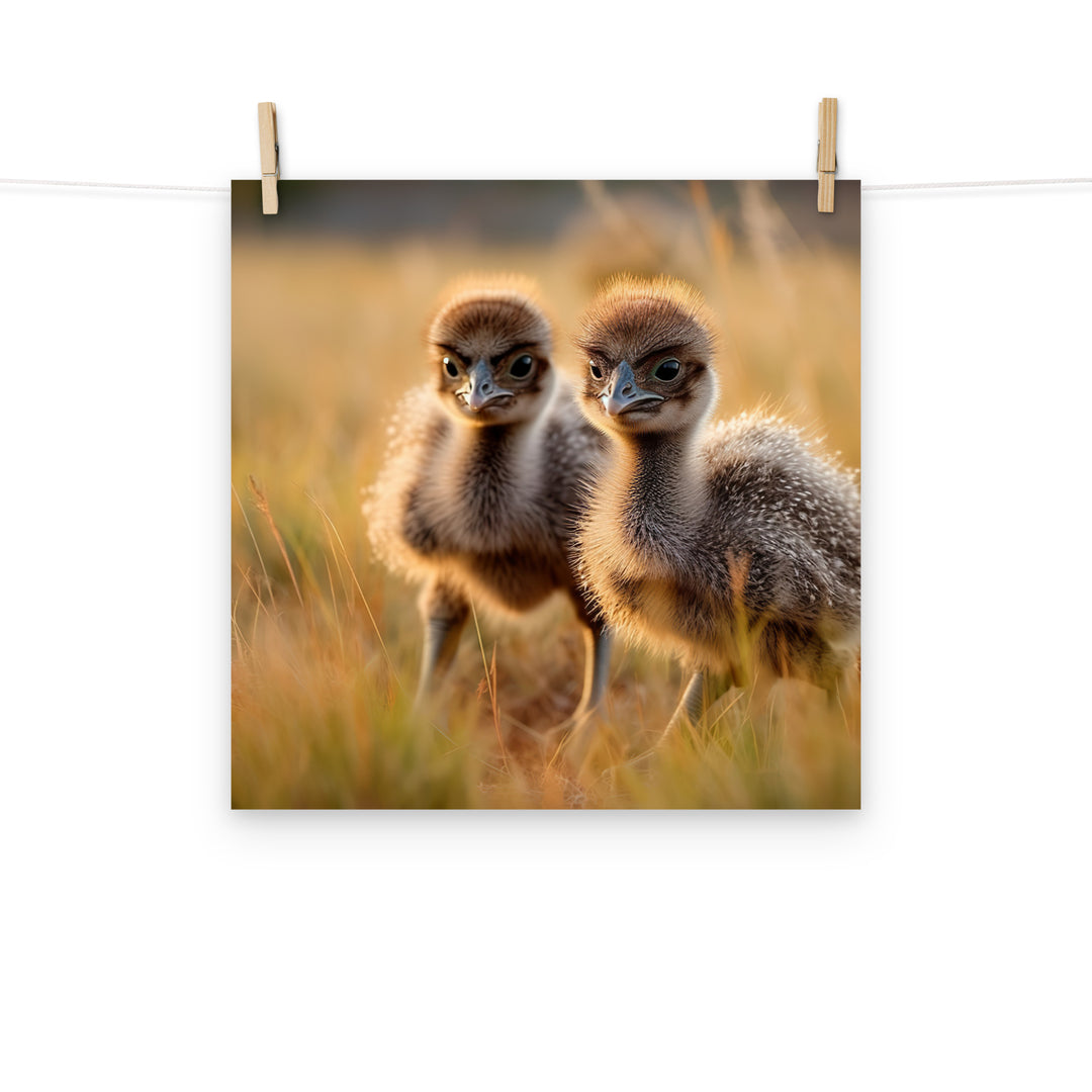Chick Photo paper poster - PosterfyAI.com