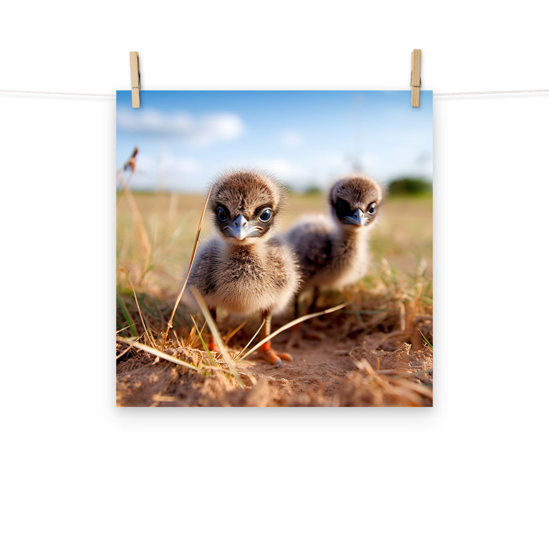 Chick Photo paper poster - PosterfyAI.com