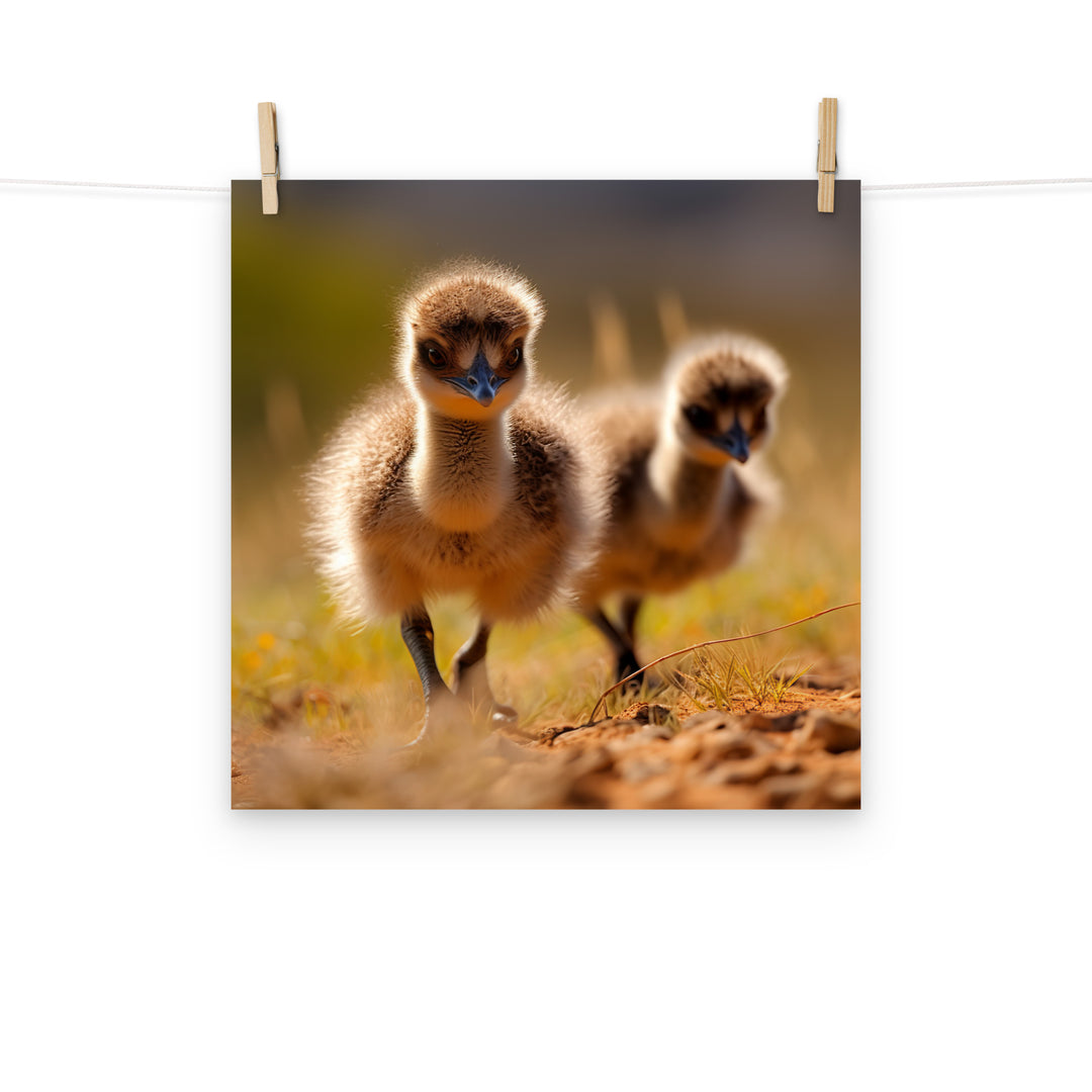 Chick Photo paper poster - PosterfyAI.com