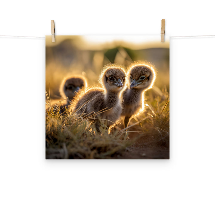 Chick Photo paper poster - PosterfyAI.com