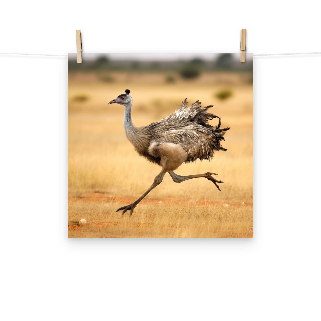 Emu Photo paper poster - PosterfyAI.com
