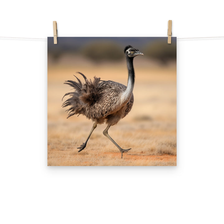 Emu Photo paper poster - PosterfyAI.com